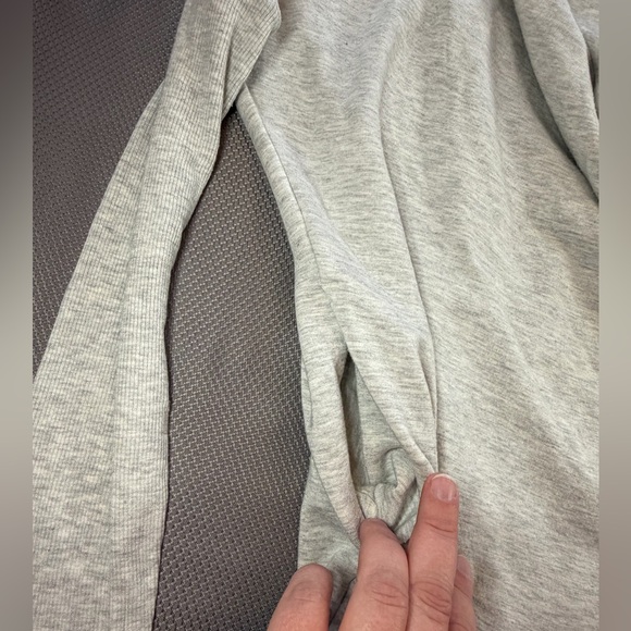 Athleta Women's Purana Wrap Style Hoodie Sweatshirt Fog Grey | Small - Picture 8 of 12